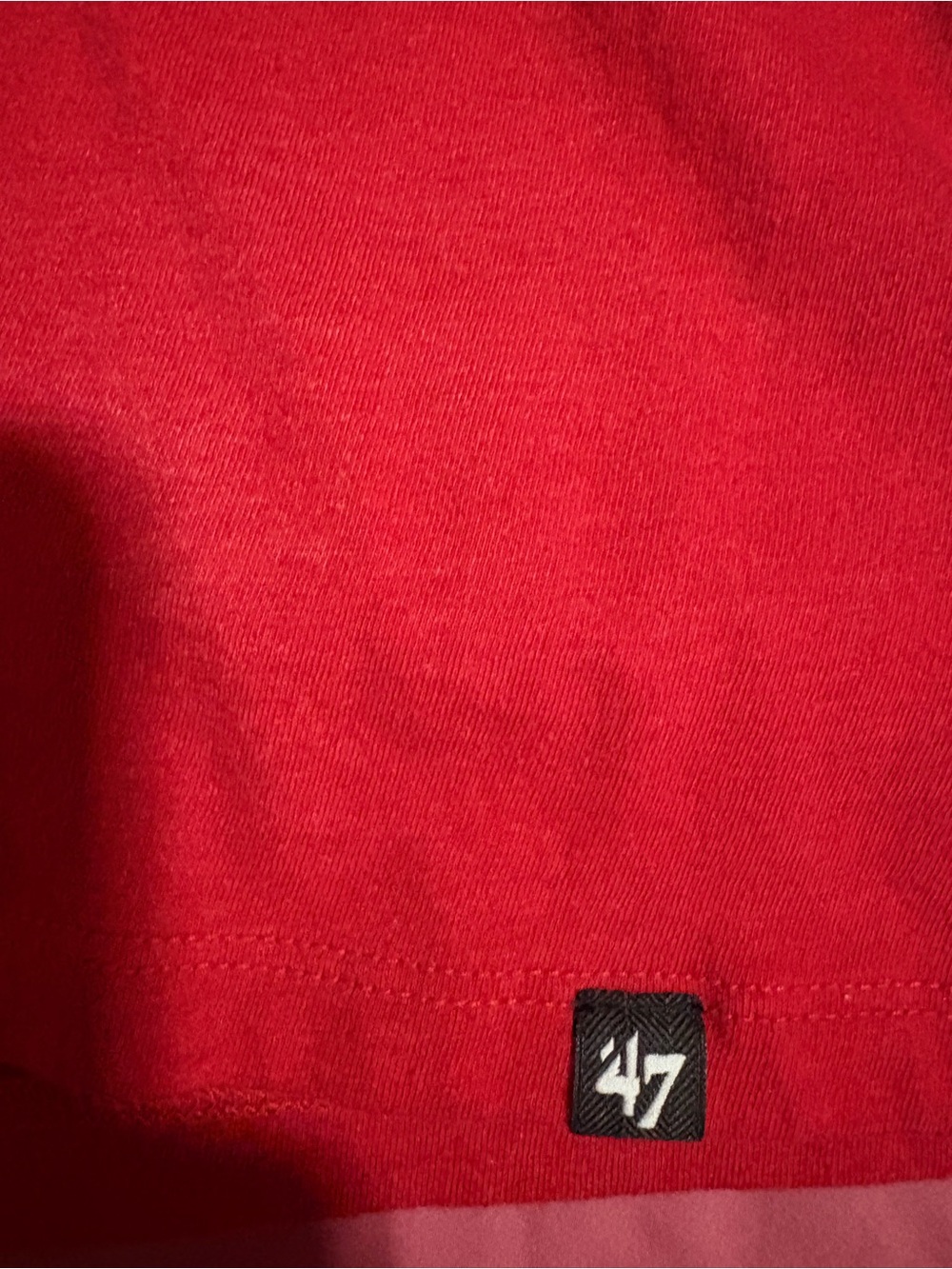47 Brand Red Tee with Green "Green Monster" Graphic - Boston Red Sox - Picture 3 of 4